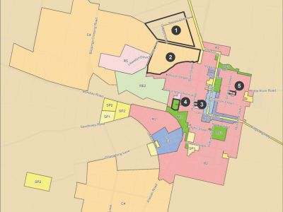Draft Braidwood Structure Plan map 2025
